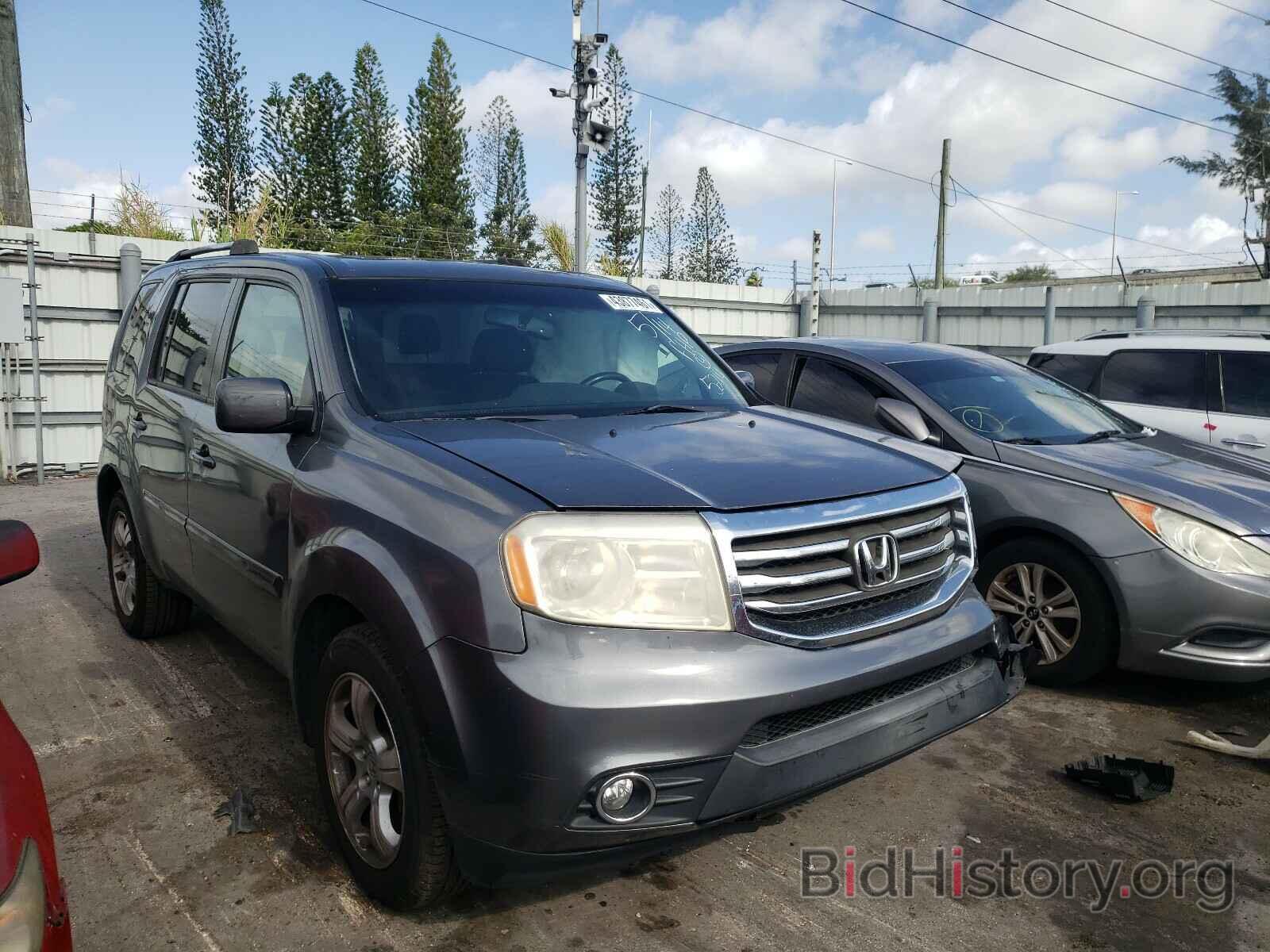 Photo 5FNYF4H57CB035214 - HONDA PILOT 2012