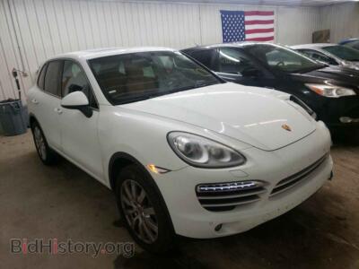 2014 Porsche CAYENNE, белый — VIN WP1AA2A27ELA91107, Copart