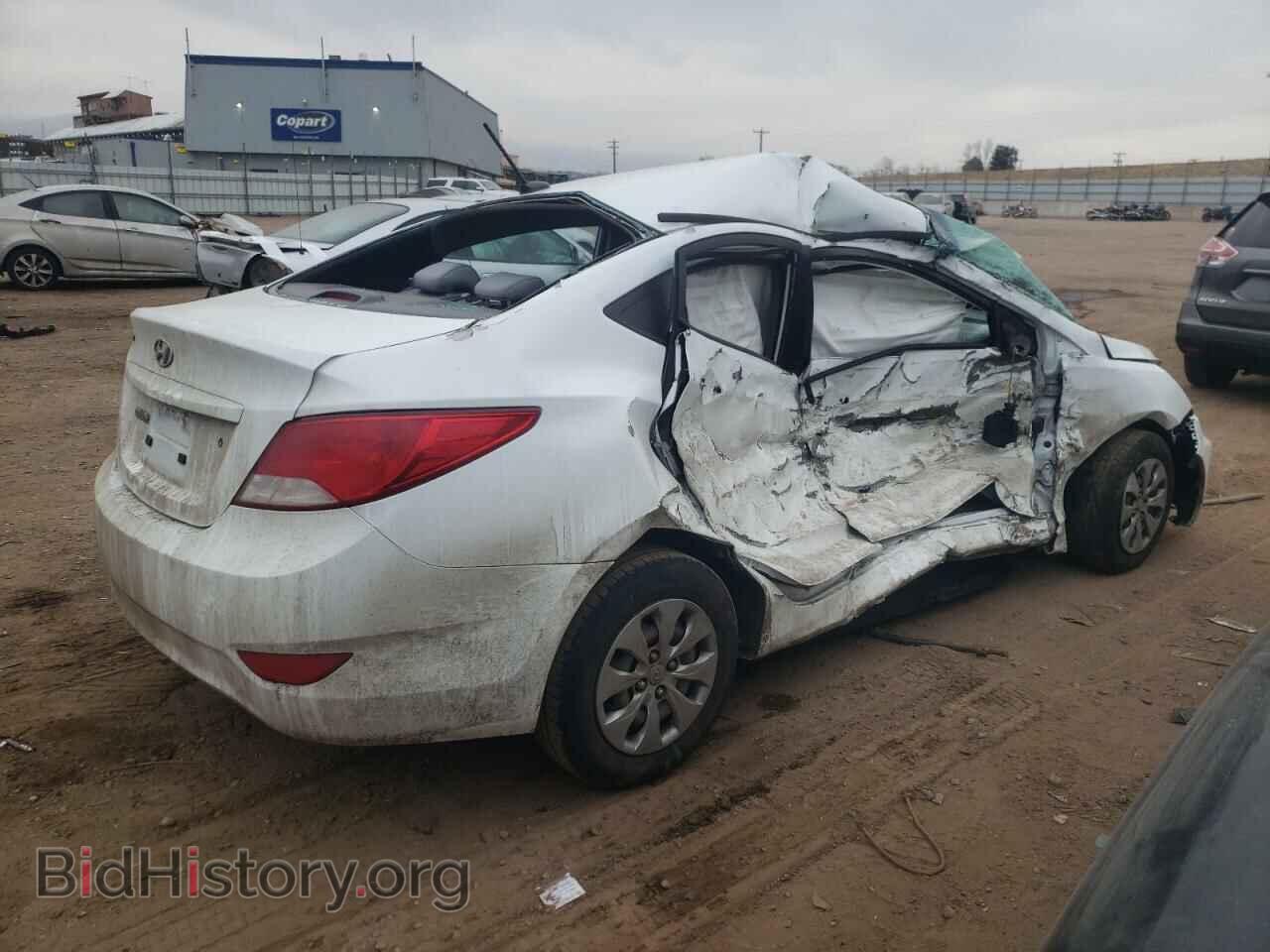 2017 HYUNDAI ACCENT - VIN: KMHCT4AEXHU220252 - Фото 3