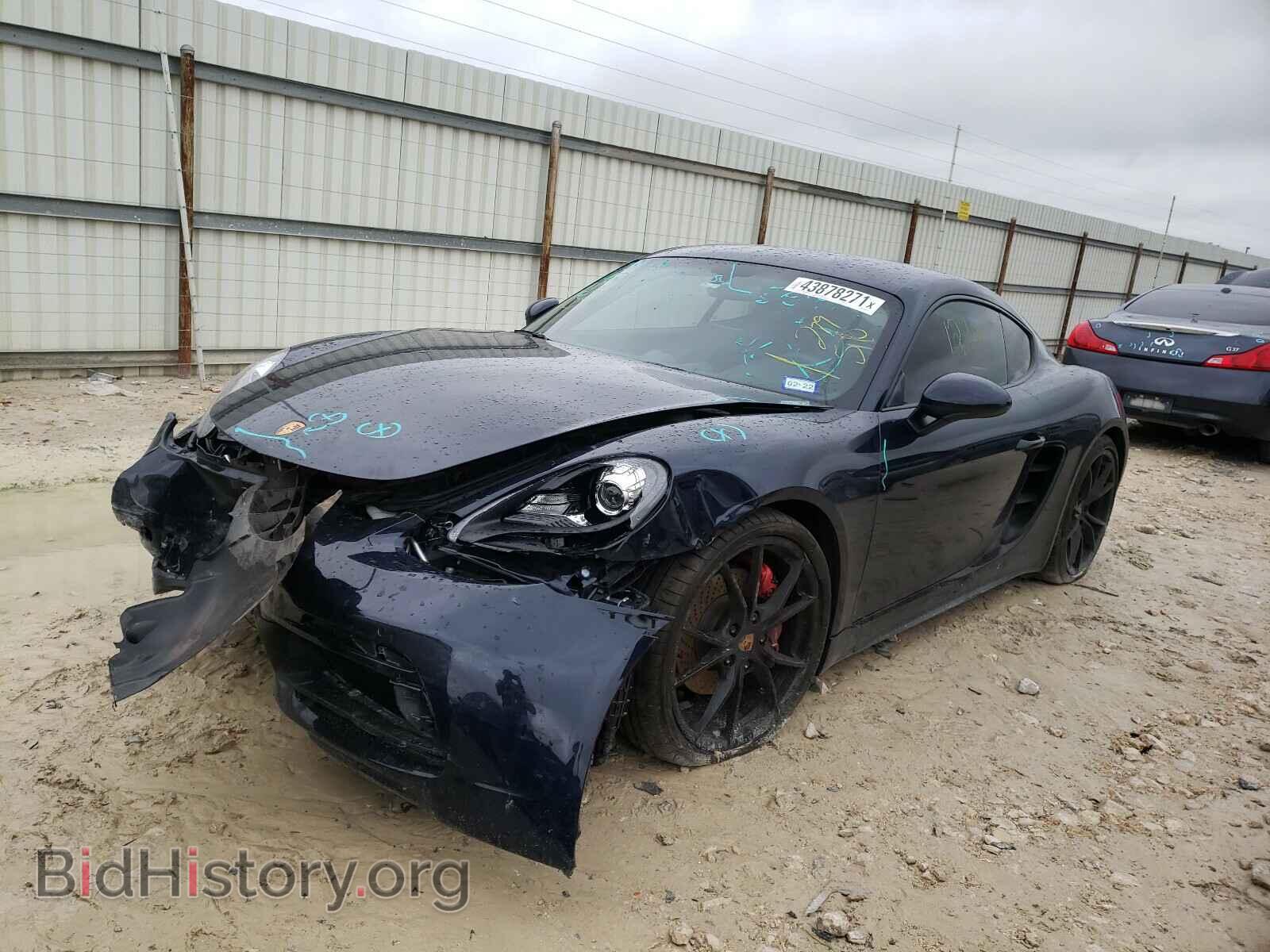 2018 PORSCHE CAYMAN - VIN: WP0AB2A86JK279510 - Фото 2