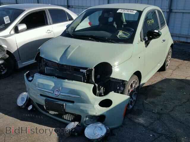 2012 FIAT 500 - VIN: 3C3CFFBR3CT308575 - Фото 2