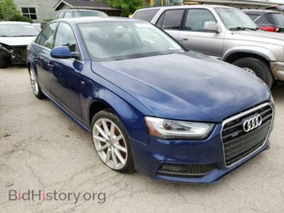 2015 Audi A4 A4 Premium, blue — VIN WAUFFAFL2FN044199, Copart