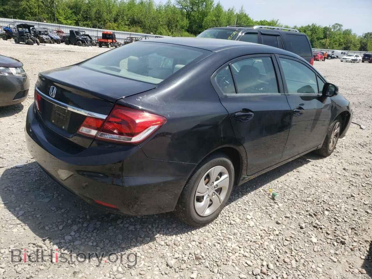 2013 HONDA CIVIC - VIN: 19XFB2F58DE293744 - Фото 4