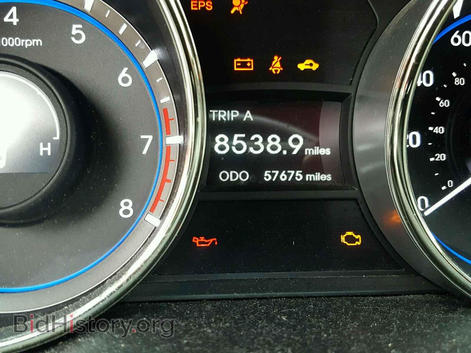 2012 HYUNDAI SONATA - VIN: 5NPEC4AC0CH487205 - Фото 8