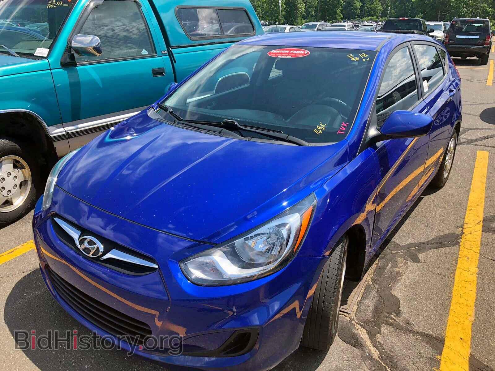 2012 HYUNDAI ACCENT - VIN: KMHCT5AE7CU041665 - Фото 2