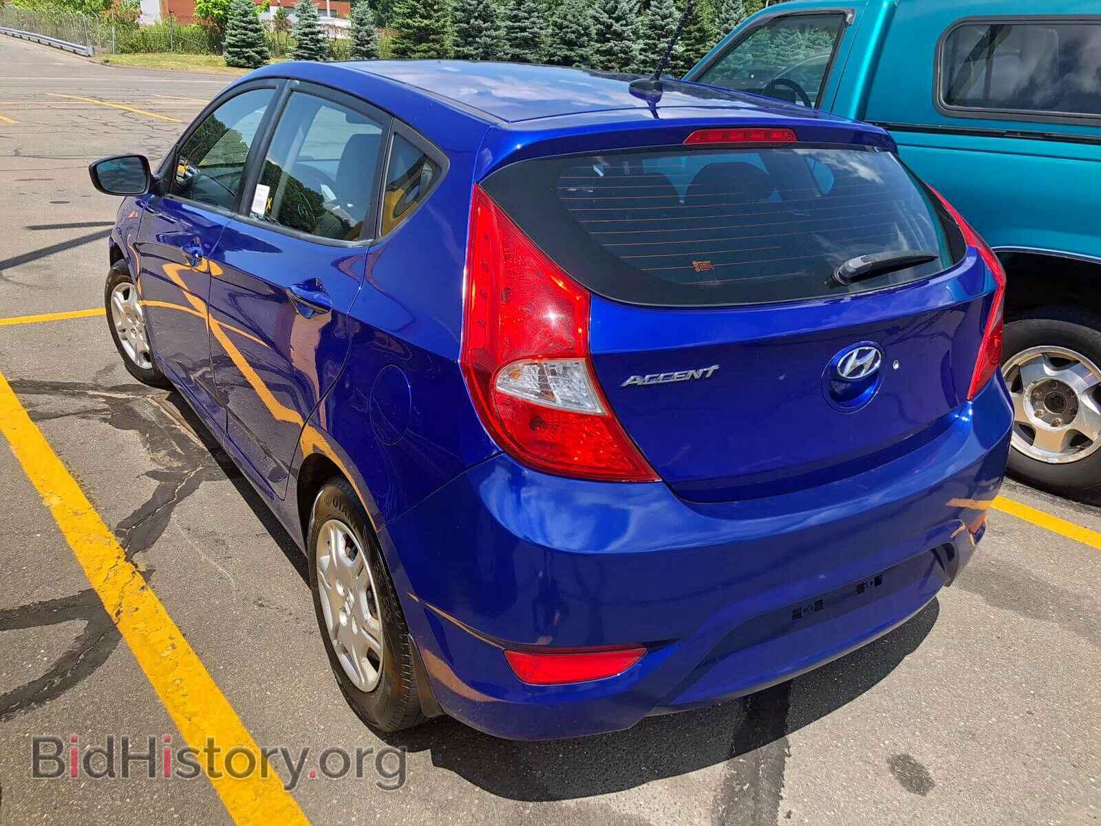 2012 HYUNDAI ACCENT - VIN: KMHCT5AE7CU041665 - Фото 3