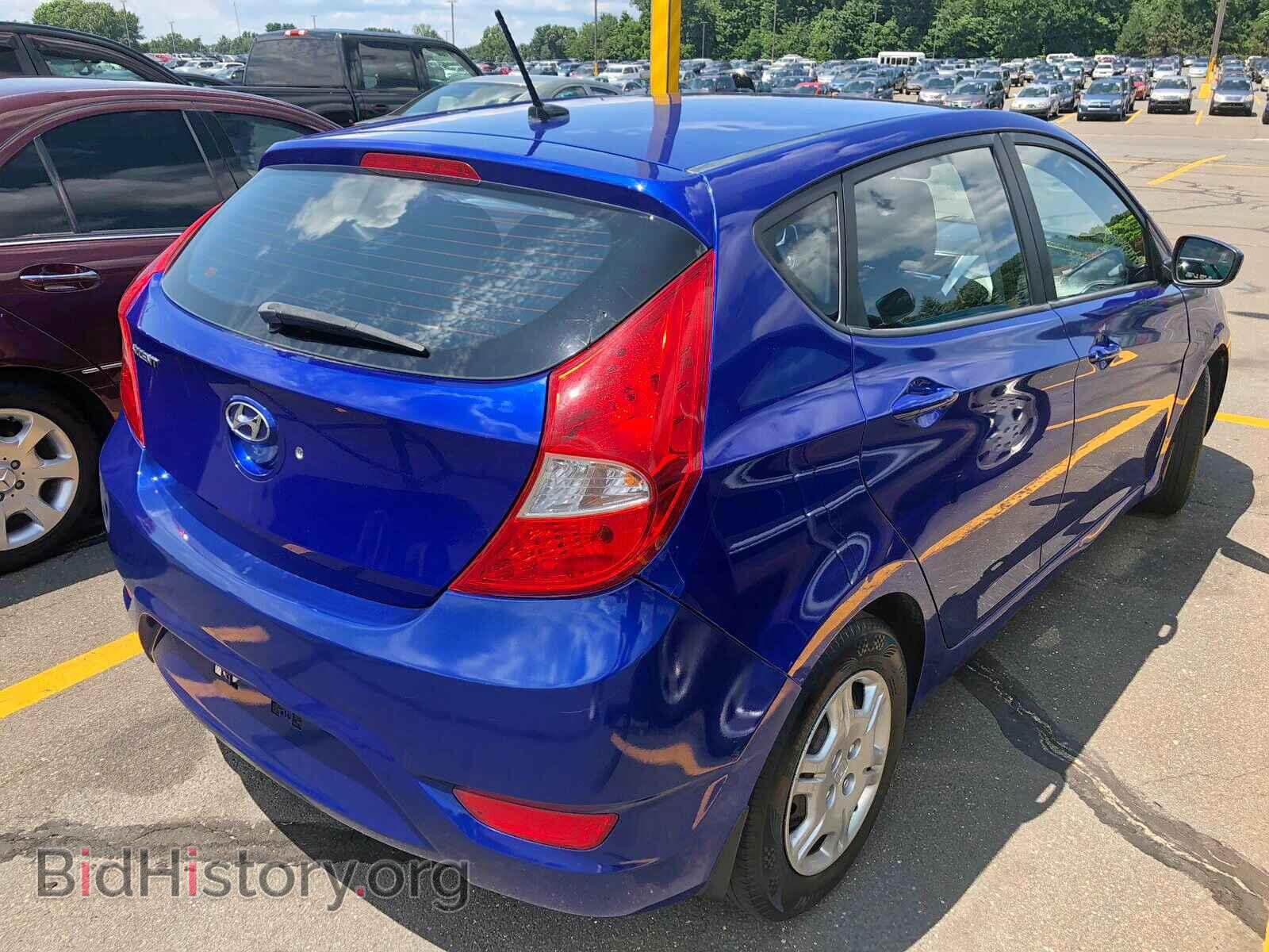 2012 HYUNDAI ACCENT - VIN: KMHCT5AE7CU041665 - Фото 4