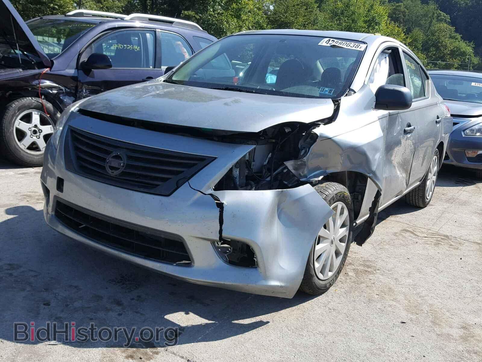 2012 NISSAN VERSA - VIN: 3N1CN7AP1CL824098 - Photo 2