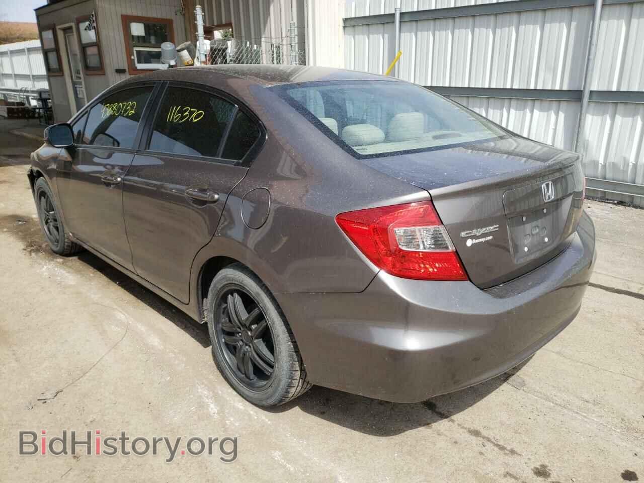 2012 HONDA CIVIC - VIN: 19XFB2F52CE098186 - Фото 3