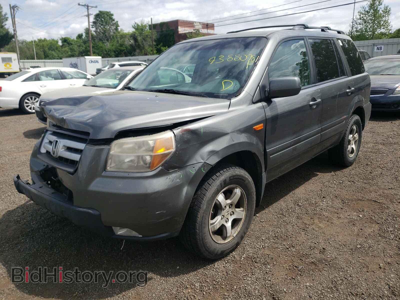 2007 HONDA PILOT - VIN: 2HKYF18687H524199 - Фото 2