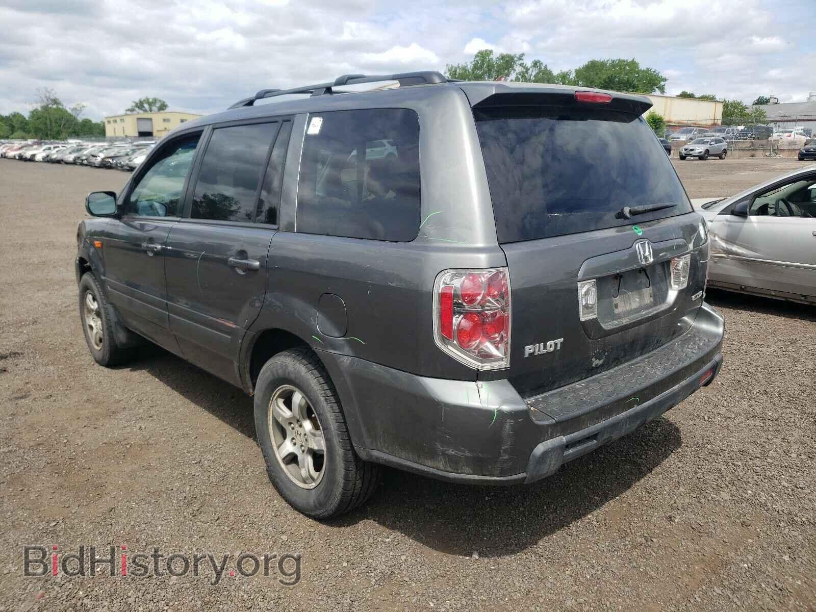 2007 HONDA PILOT - VIN: 2HKYF18687H524199 - Фото 3