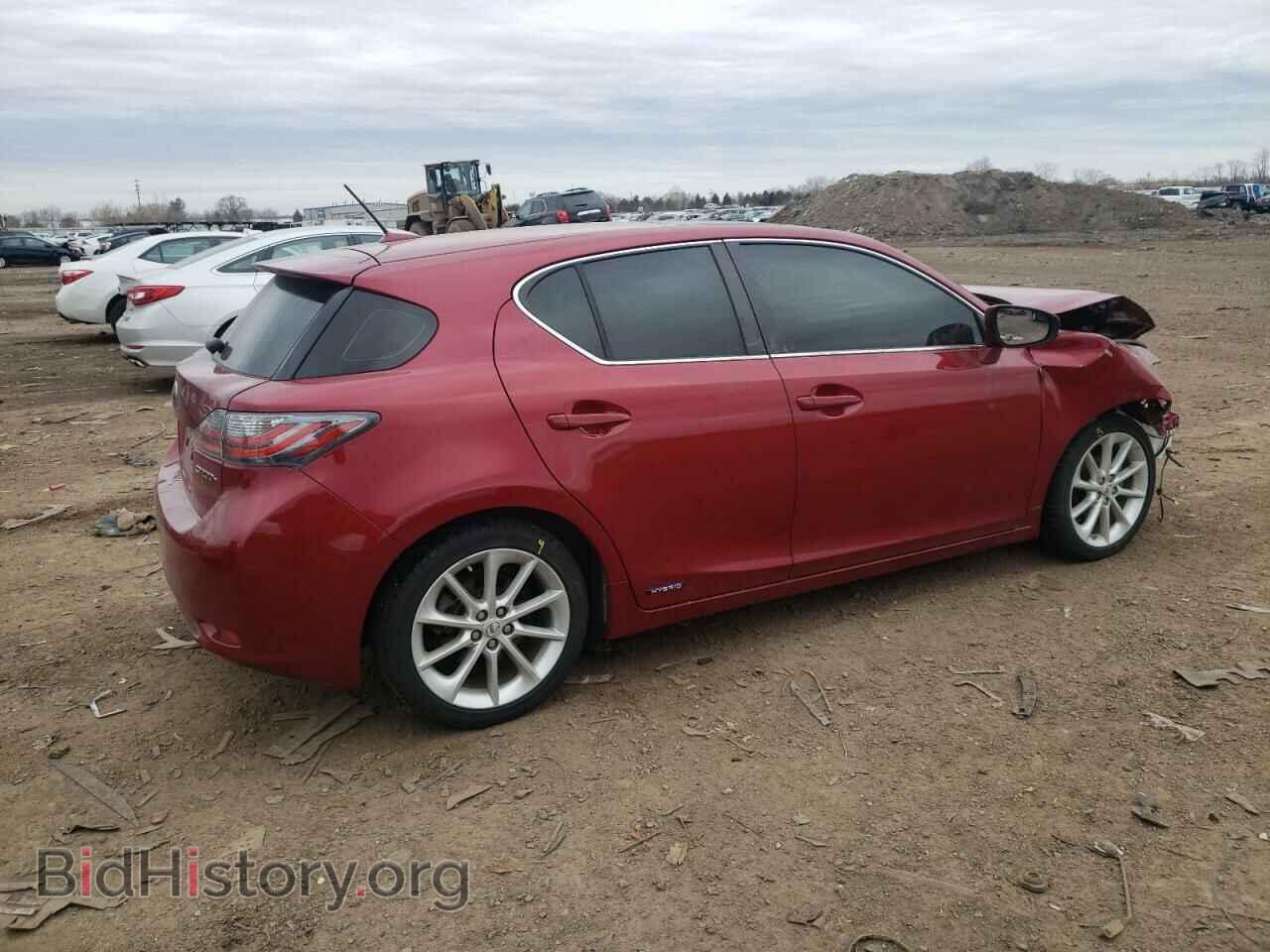 2013 LEXUS CT 200 - VIN: JTHKD5BH4D2165197 - Фото 3