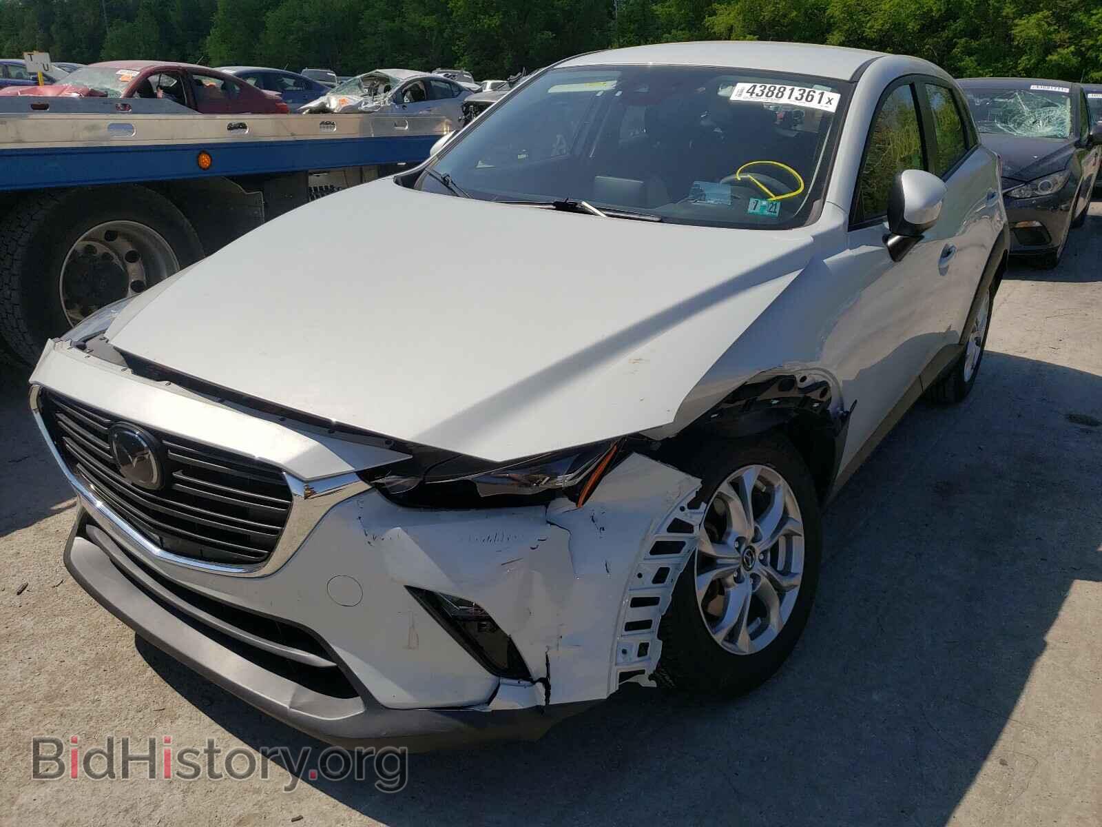 2019 MAZDA CX-3 - VIN: JM1DKFB71K0445908 - Фото 2
