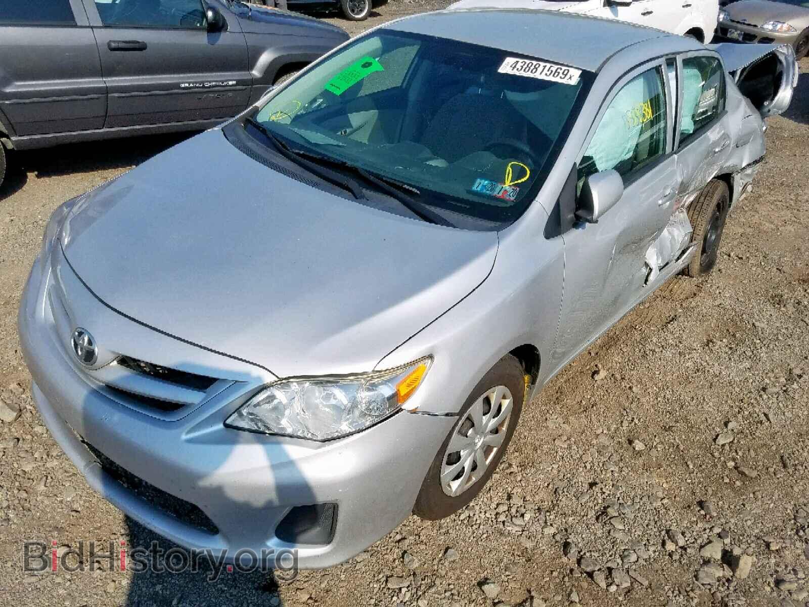 2013 TOYOTA COROLLA BA - VIN: 2T1BU4EE8DC937361 - Фото 2