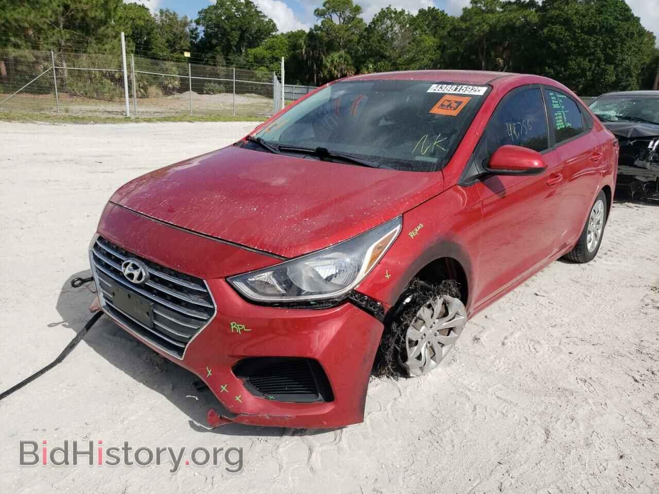 2019 HYUNDAI ACCENT - VIN: 3KPC24A38KE044166 - Фото 2