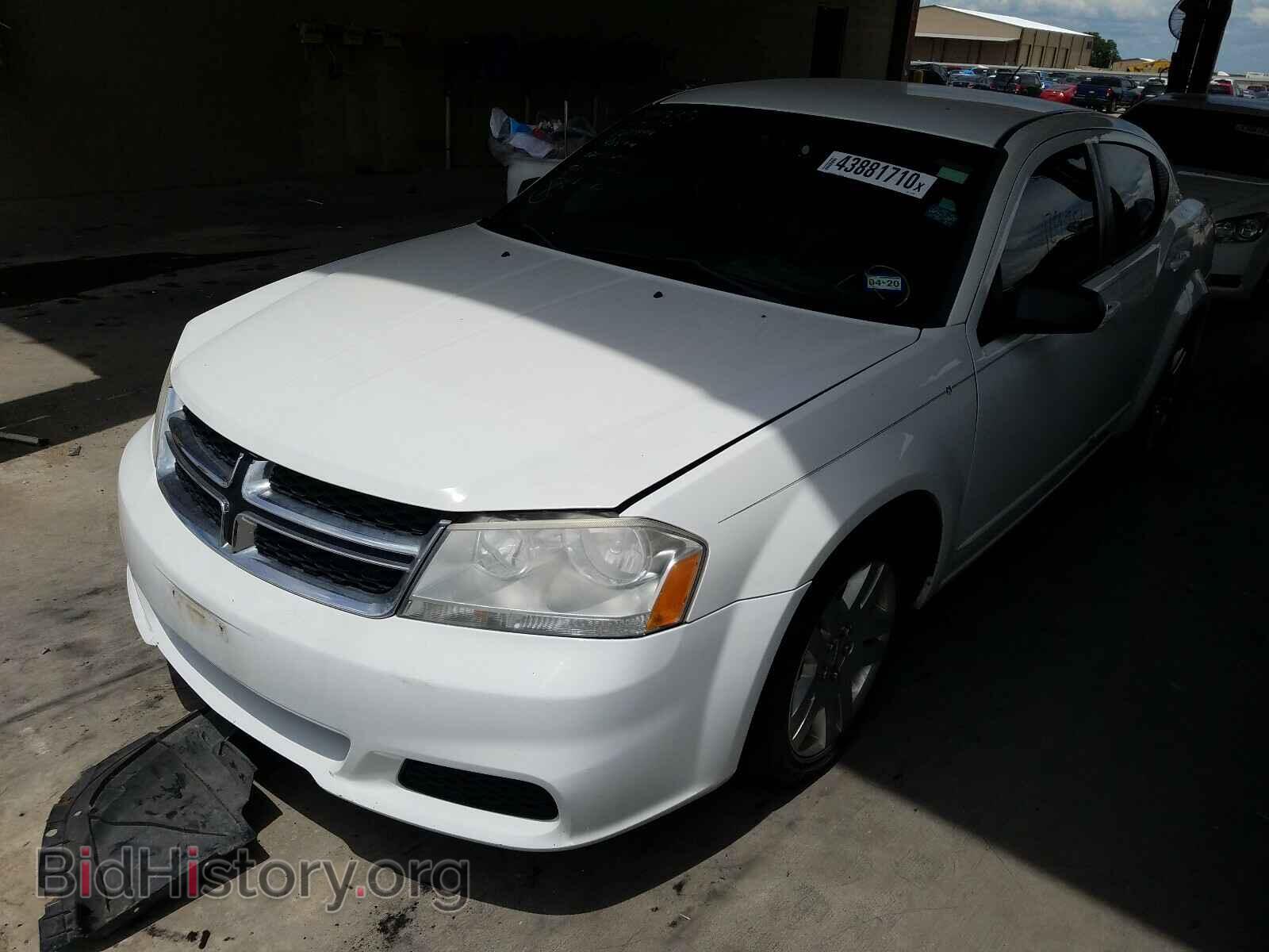 2012 DODGE AVENGER - VIN: 1C3CDZAB9CN323254 - Photo 2