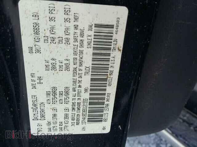 2005 DODGE RAM 1500 - VIN: 1D7HA18D35S121555 - Фото 10