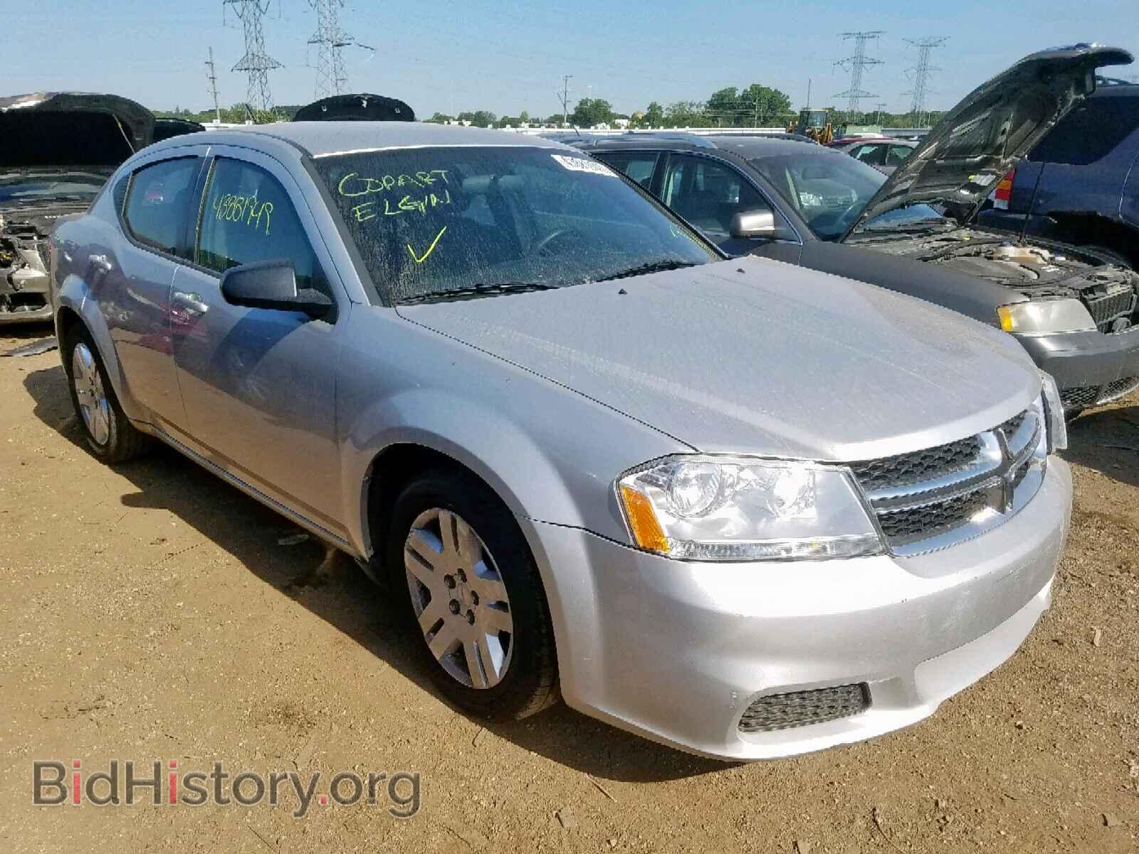 Photo 1C3CDZAB2CN128239 - DODGE AVENGER 2012