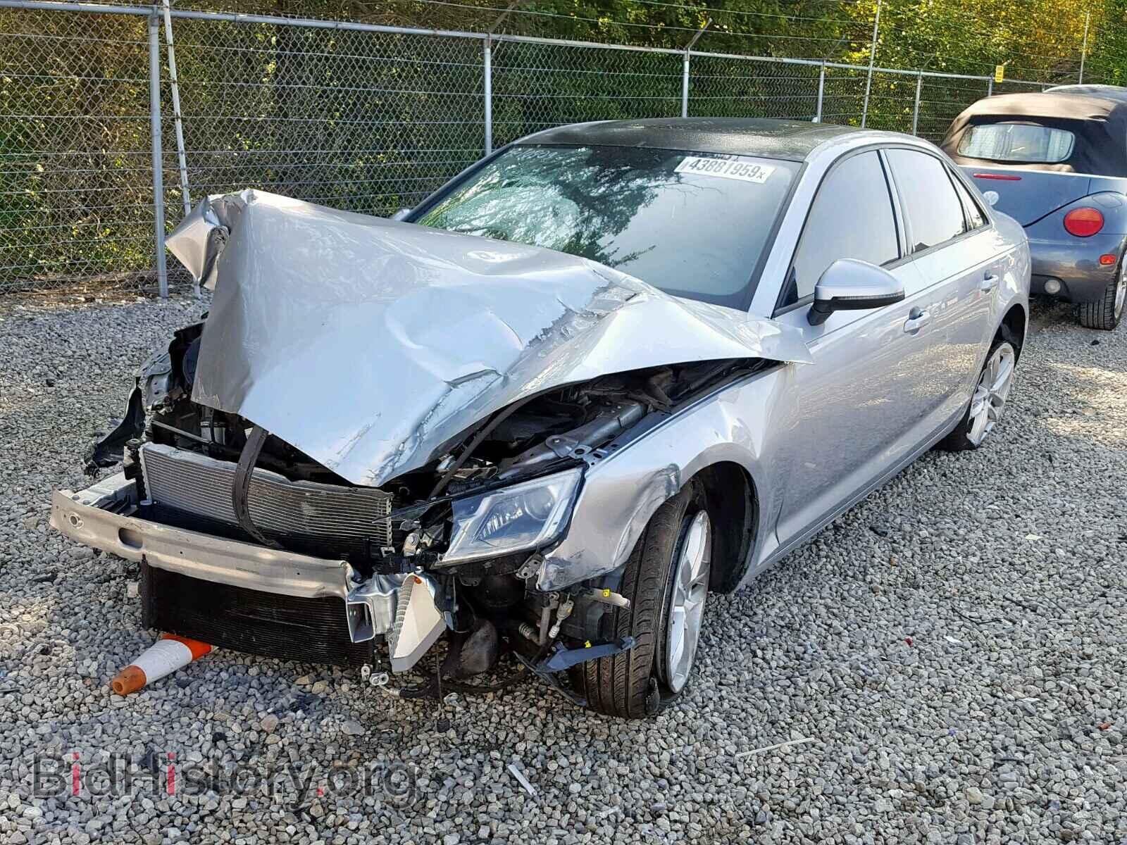2017 AUDI A4 - VIN: WAUANAF4XHN017275 - Фото 2