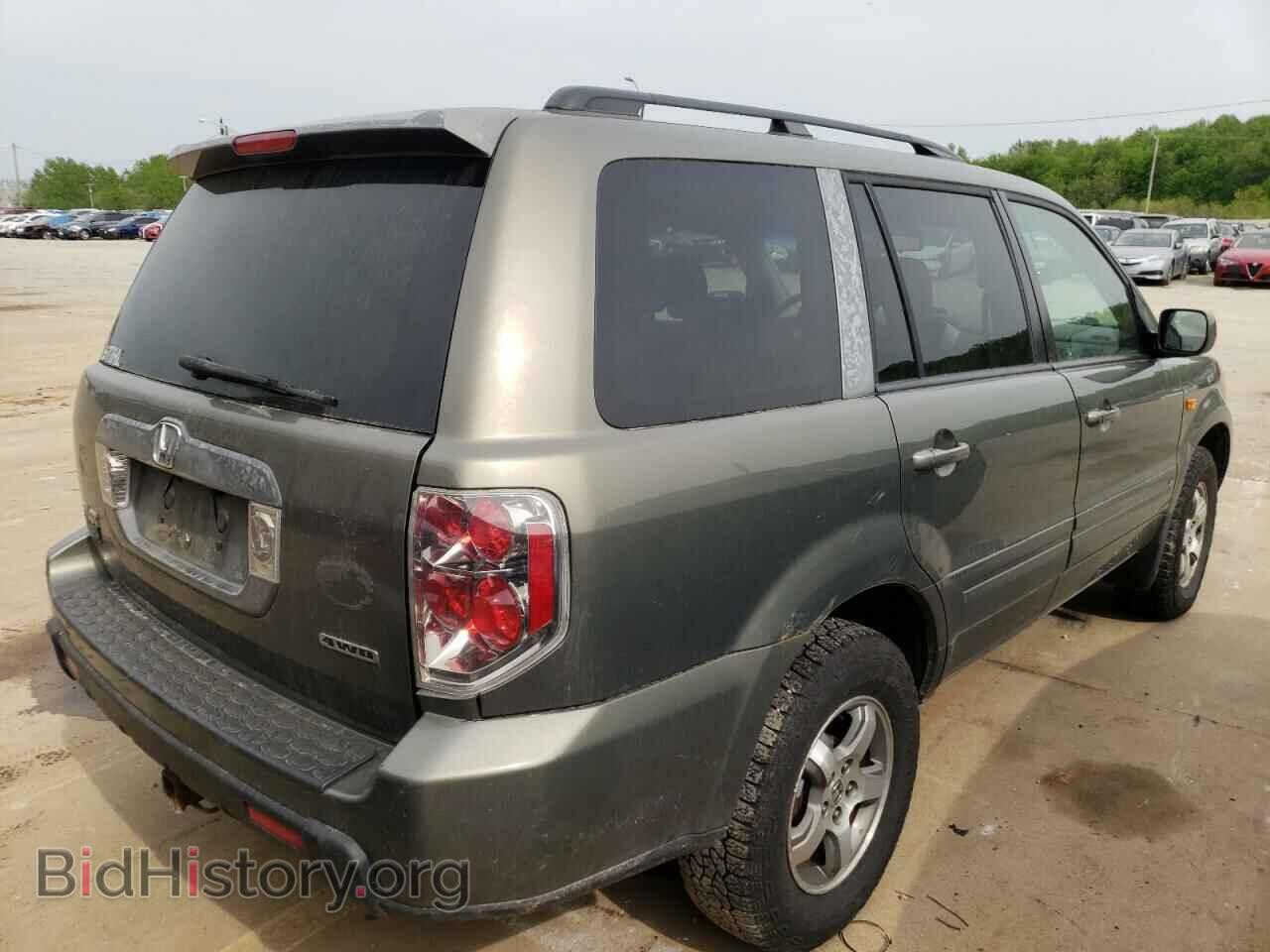 2007 HONDA PILOT - VIN: 2HKYF18487H528901 - Фото 4