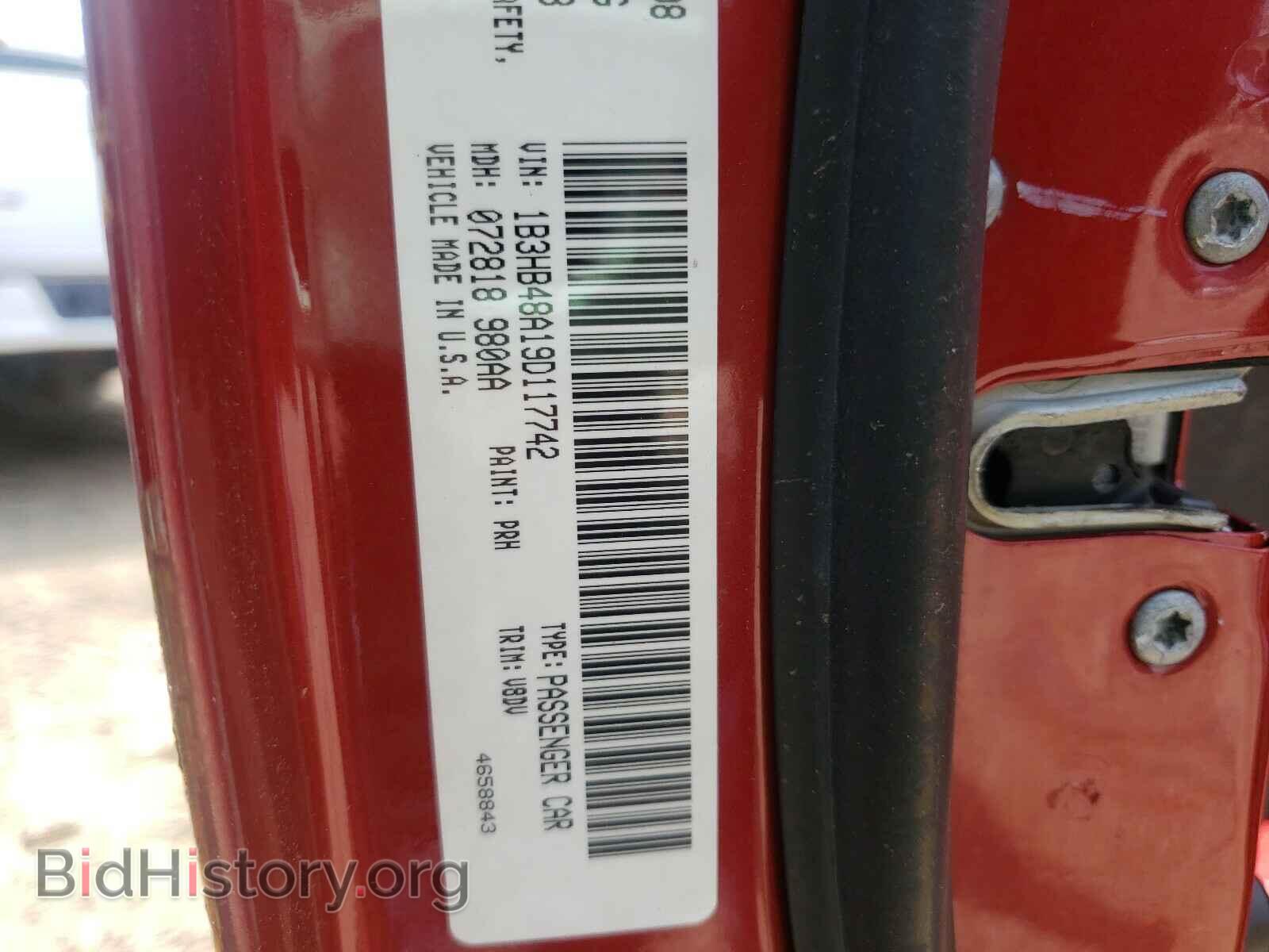 2009 DODGE CALIBER - VIN: 1B3HB48A19D117742 - Фото 10