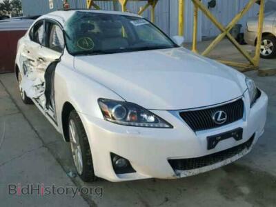 2012 Lexus IS350 IS350 AWD, белый — VIN JTHCE5C27C5002083, Copart