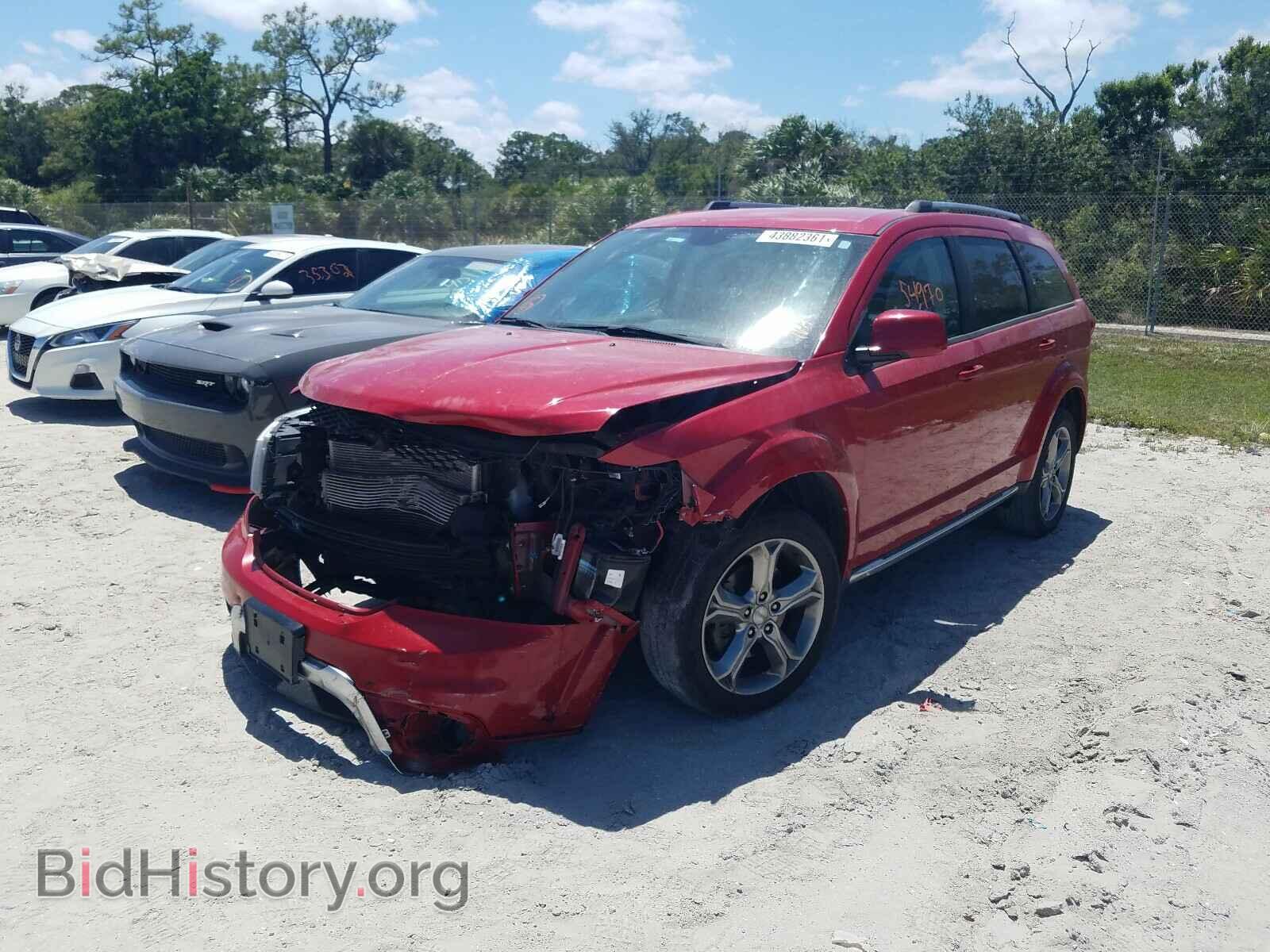 2017 DODGE JOURNEY - VIN: 3C4PDCGG1HT532895 - Фото 2