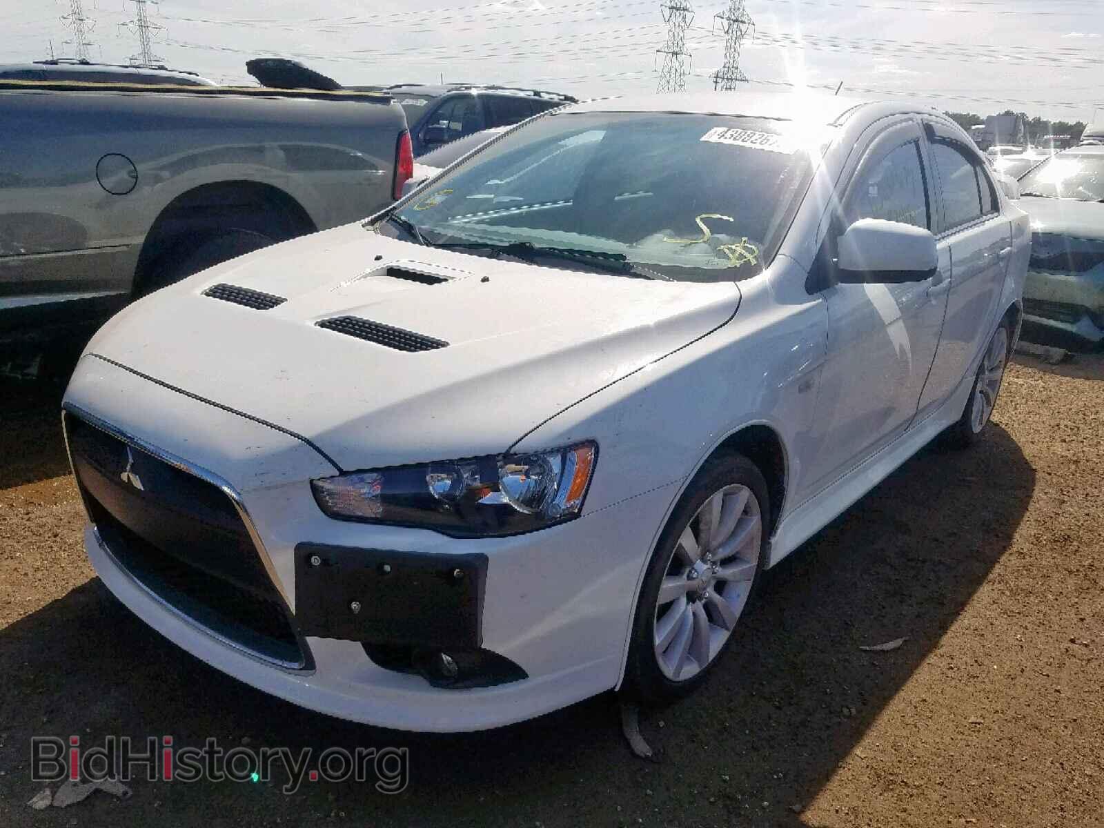 2011 MITSUBISHI LANCER - VIN: JA32V6FV6BU046605 - Фото 2