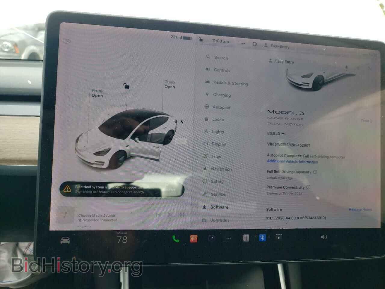 2019 TESLA MODEL 3 - VIN: 5YJ3E1EB2KF452907 - Photo 9