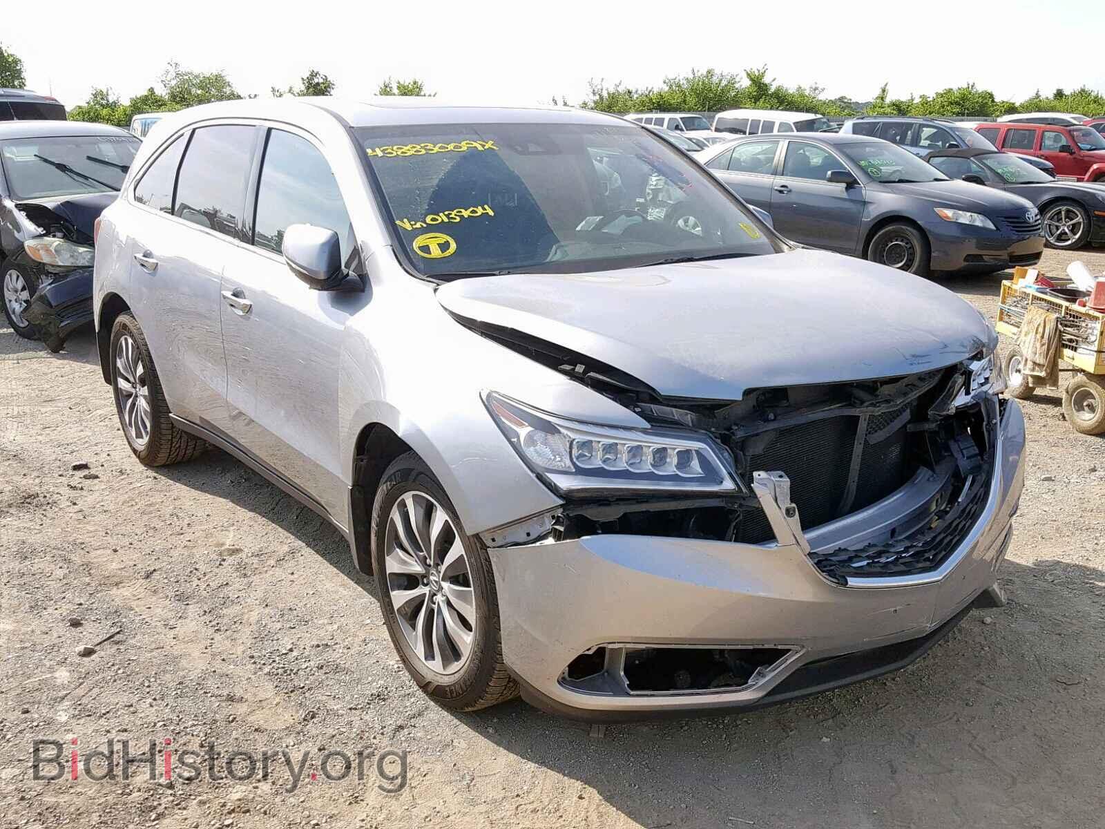 Фотография 5FRYD4H48GB013904 - ACURA MDX 2016