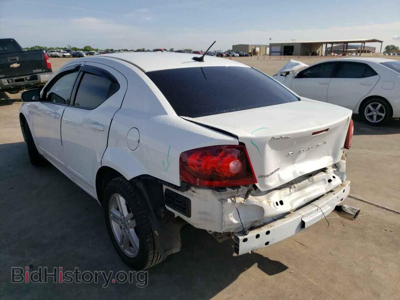 2013 DODGE AVENGER - VIN: 1C3CDZCB7DN562218 - Фото 3