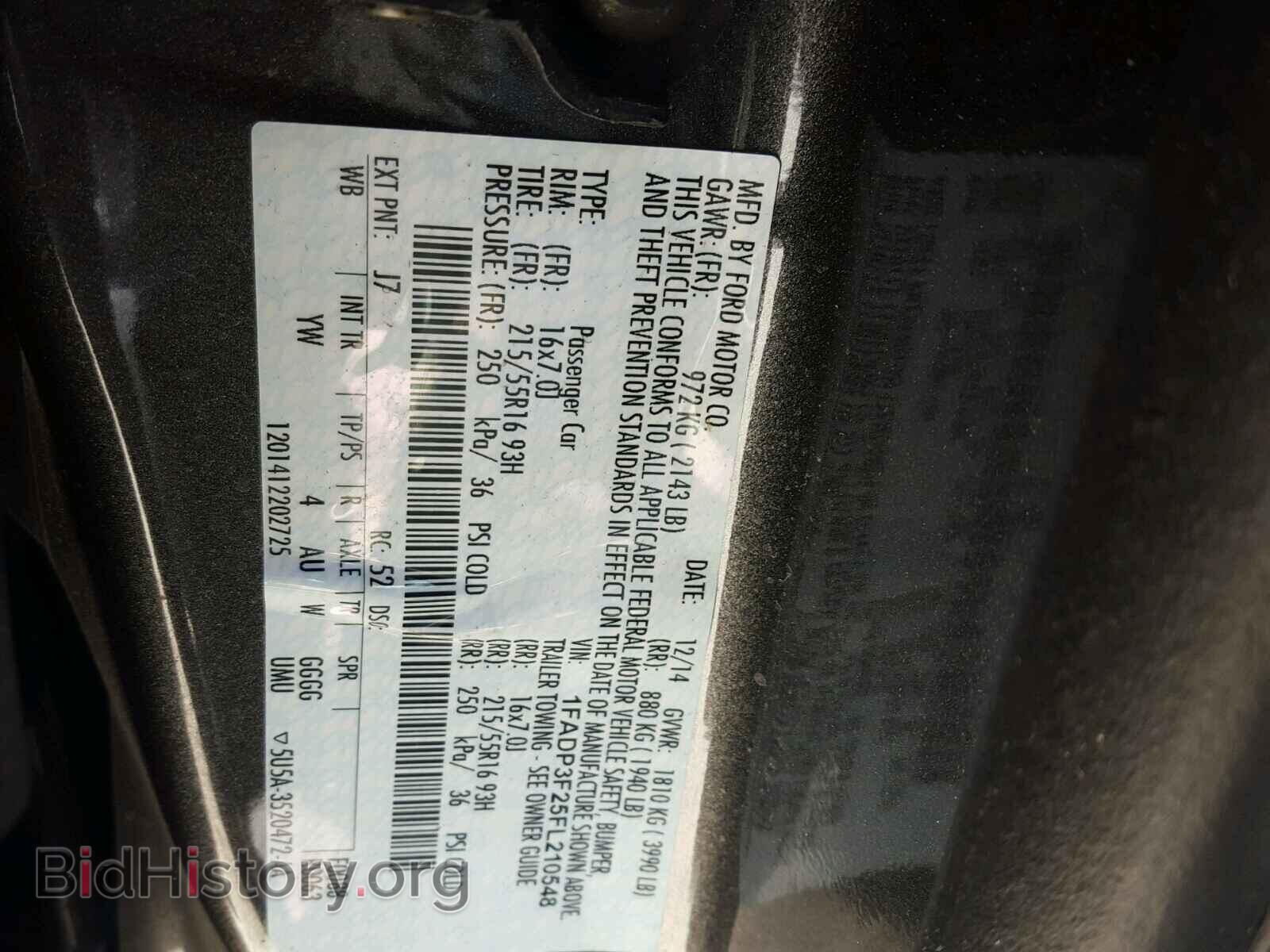 2015 FORD FOCUS - VIN: 1FADP3F25FL210548 - Photo 10