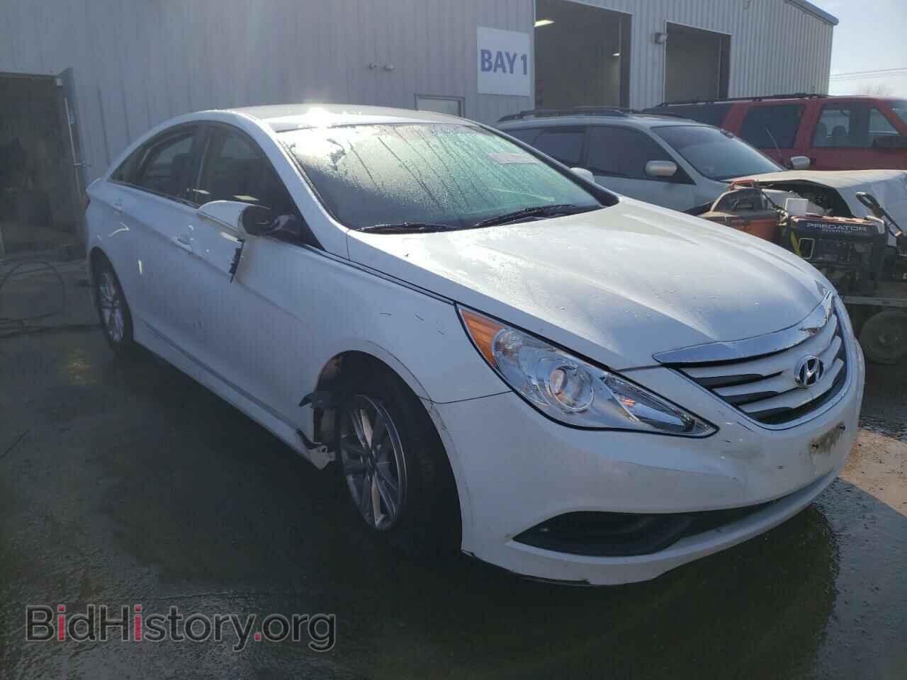 2014 HYUNDAI SONATA - VIN: 5NPEB4AC0EH896570 - Фото 4