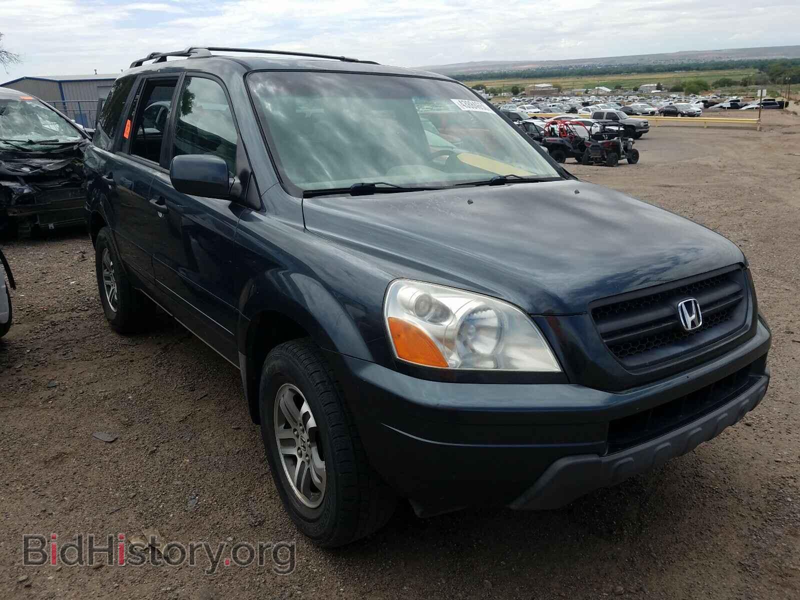 Photo 5FNYF18545B067958 - HONDA PILOT 2005
