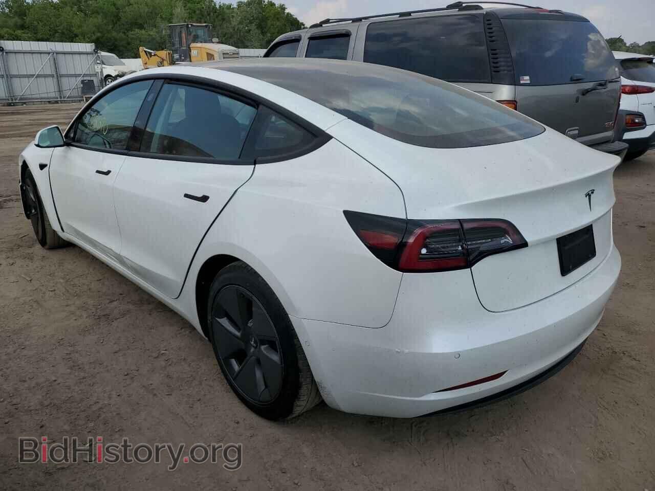 2021 TESLA MODEL 3 - VIN: 5YJ3E1EA1MF017242 - Фото 2