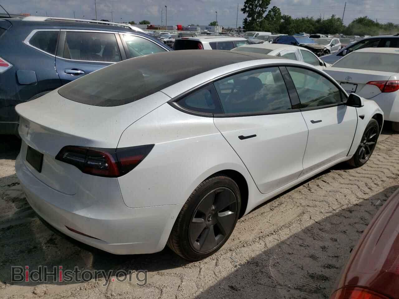 2021 TESLA MODEL 3 - VIN: 5YJ3E1EA1MF017242 - Фото 3