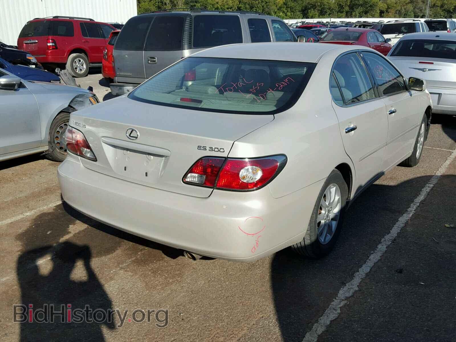 2002 LEXUS ES300 - VIN: JTHBF30G420022073 - Фото 4