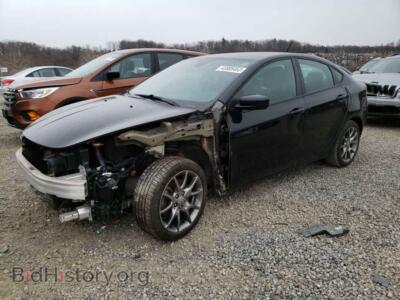 2015 Dodge DART Dart SXT, черный — VIN 1C3CDFBB4FD174176, Copart