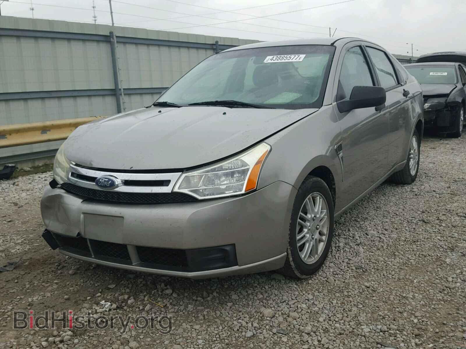 2008 FORD FOCUS - VIN: 1FAHP35N38W189505 - Фото 2