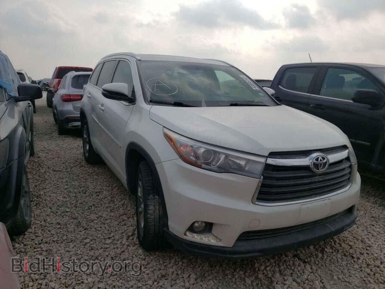 Photo 5TDYKRFH9FS067006 - TOYOTA HIGHLANDER 2015