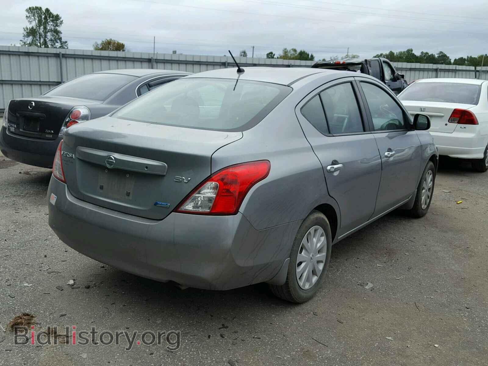 2012 NISSAN VERSA - VIN: 3N1CN7AP6CL897144 - Фото 4
