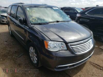 2015 Chrysler MINIVAN Town & COU, gray — VIN 2C4RC1BG6FR544810, Copart