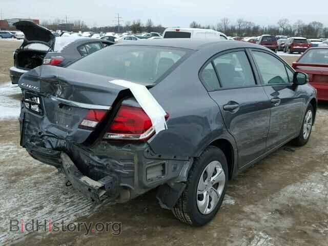 2013 HONDA CIVIC - VIN: 19XFB2F56DE093543 - Фото 4