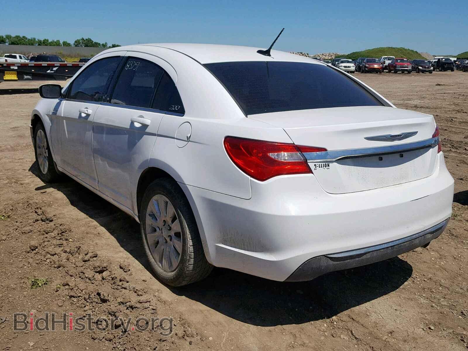 2014 CHRYSLER 200 - VIN: 1C3CCBAB6EN125213 - Фото 3