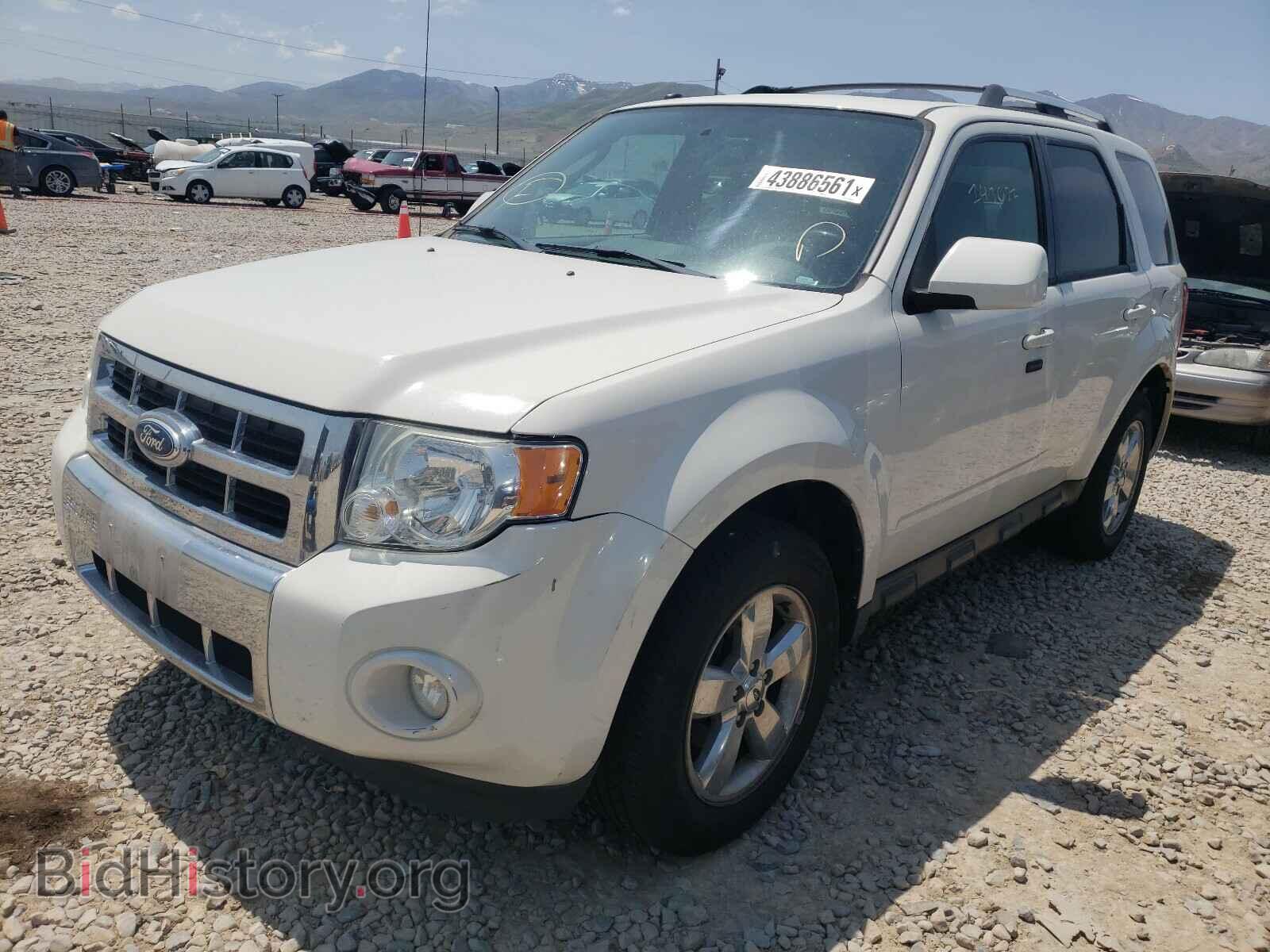 2011 FORD ESCAPE - VIN: 1FMCU9EG7BKC51693 - Фото 2