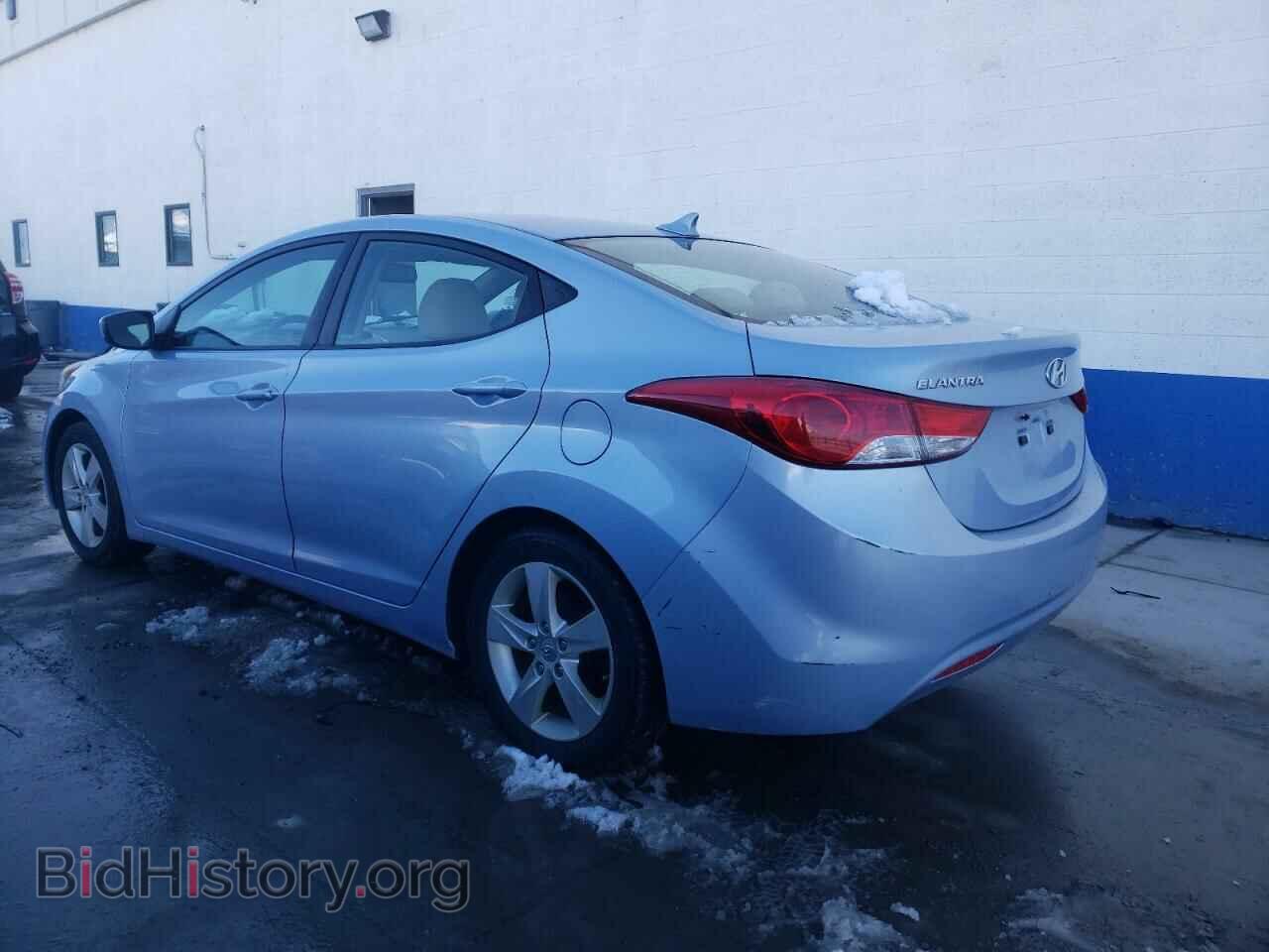 2012 HYUNDAI ELANTRA - VIN: KMHDH4AE0CU190242 - Фото 2
