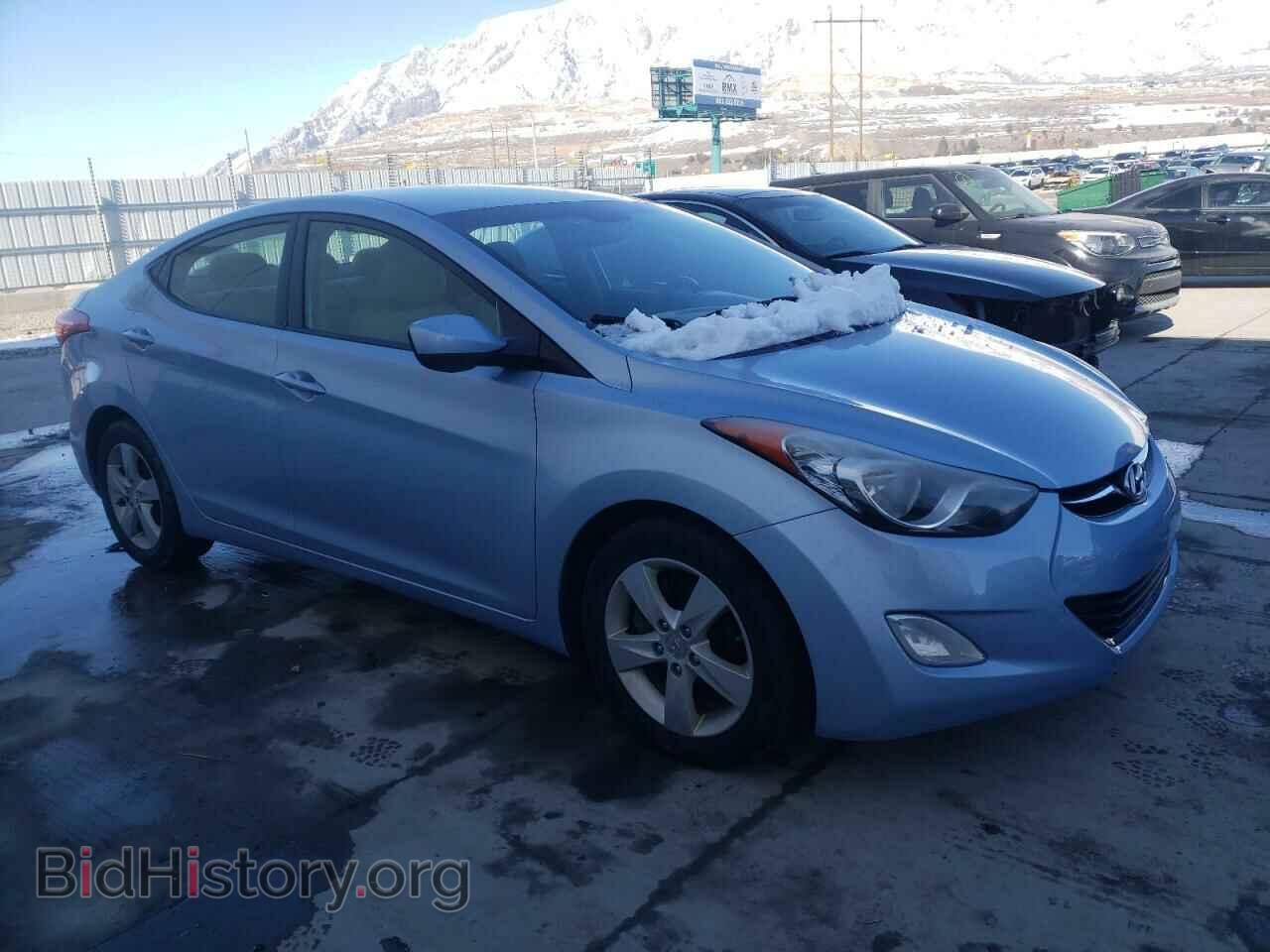 2012 HYUNDAI ELANTRA - VIN: KMHDH4AE0CU190242 - Фото 4