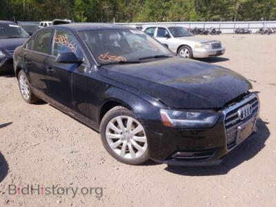 2014 Audi A4 A4 Premium, черный — VIN WAUBFAFL8EN031275, Copart