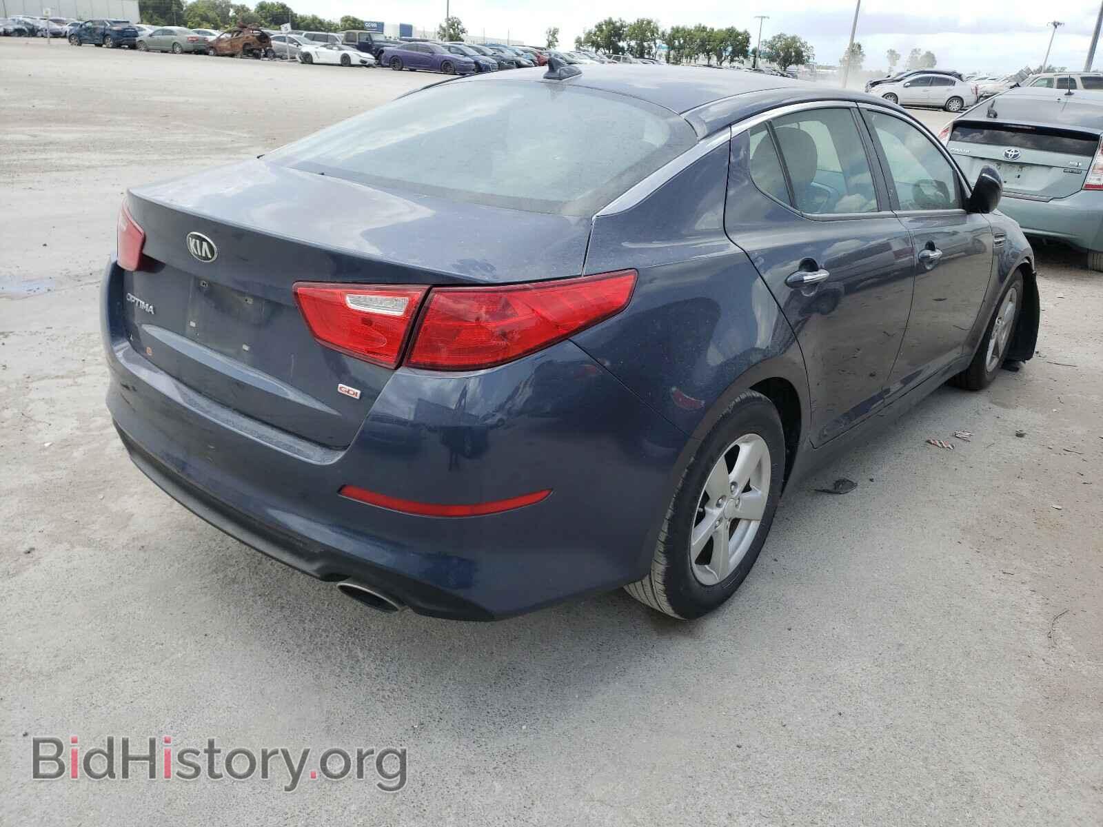 2015 KIA OPTIMA - VIN: 5XXGM4A78FG486764 - Photo 4