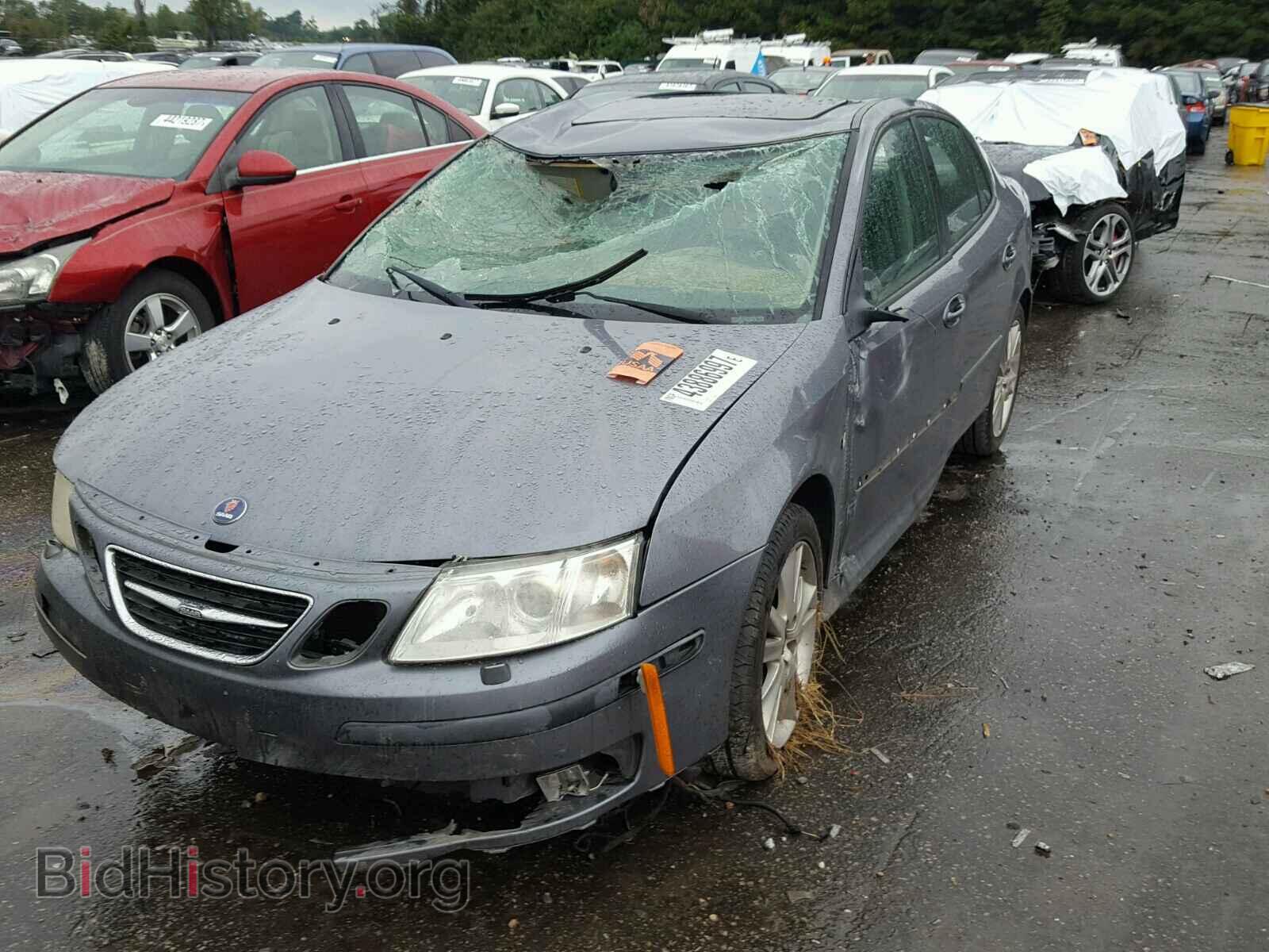 2007 SAAB 9 3 - VIN: YS3FD49Y371145738 - Фото 2